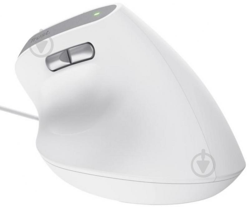 Миша Trust Bayo II Ergonomic White (25397) - фото 4