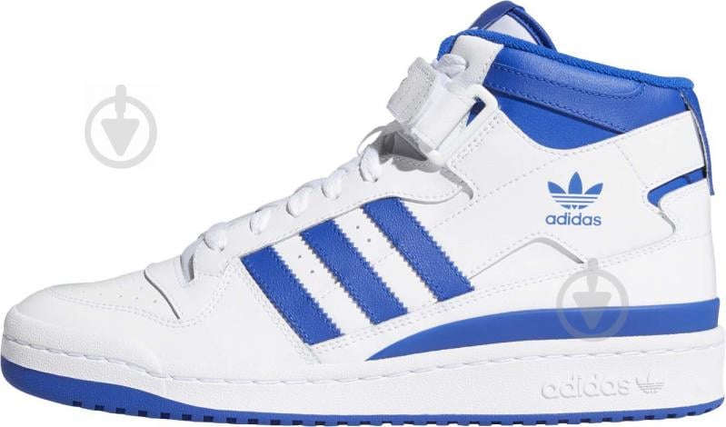 Кросівки чоловічі зимові Adidas FORUM MID FY4976 р.45 1/3 біло-сині - фото 3