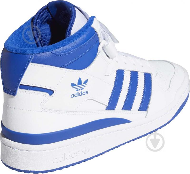 Кросівки чоловічі зимові Adidas FORUM MID FY4976 р.45 1/3 біло-сині - фото 9