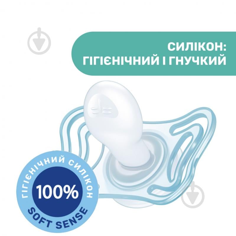 Пустышка Chicco PhysioForma Micro 0-2 мес., 2 шт. 75126.41 - фото 3