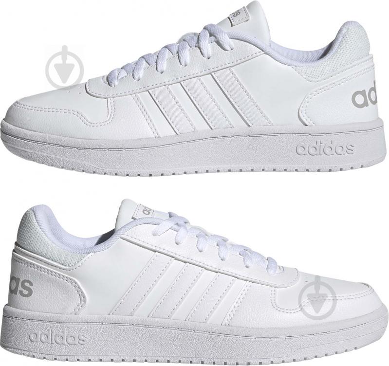 Кросівки жіночі зимові Adidas HOOPS 2.0 FY6024 р.40 білі - фото 5