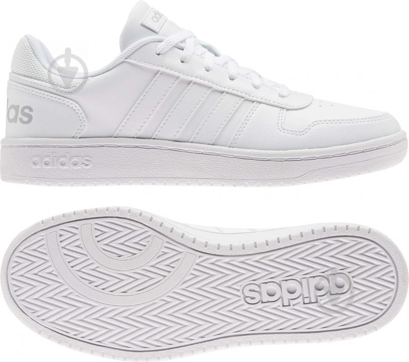 Кросівки жіночі зимові Adidas HOOPS 2.0 FY6024 р.40 білі - фото 6