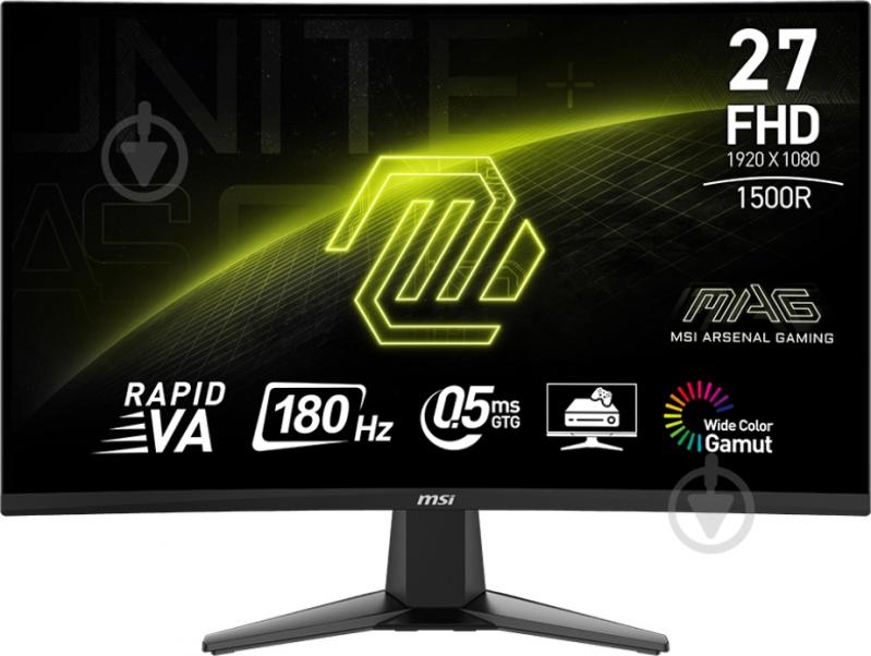 Монитор MSI Optix 27" (MAG 27C6F) - фото 1