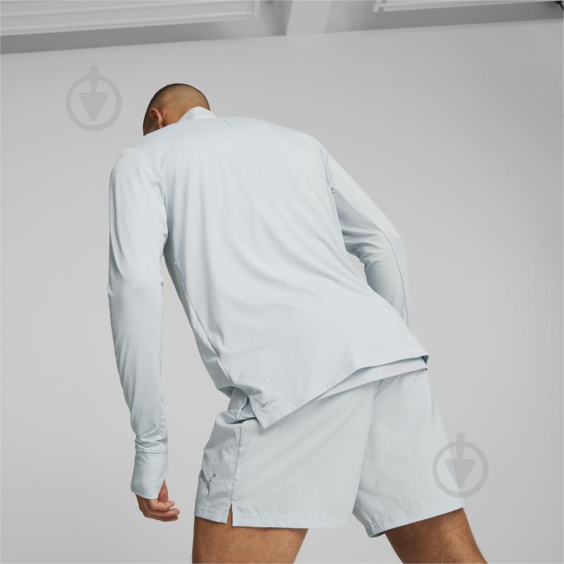 Джемпер Puma RUN FAVORITE 1/4 ZIP M 52315380 р. M сірий - фото 5