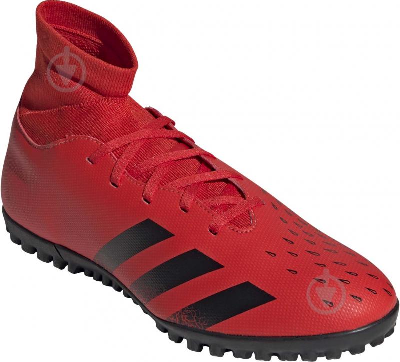 Cороконіжки Adidas PREDATOR FREAK .4 S TF FY6338 р.42 2/3 червоний - фото 3