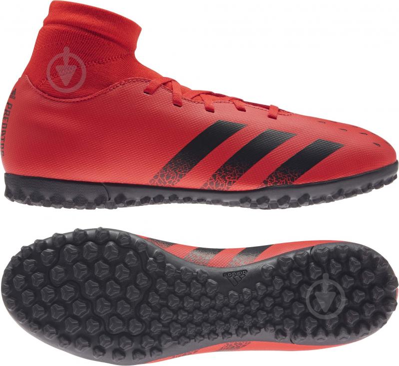 Cороконіжки Adidas PREDATOR FREAK .4 S TF FY6338 р.42 2/3 червоний - фото 4