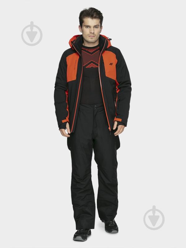 Куртка чоловіча зимова 4F D4Z20-KUMN252-70S р.L помаранчева - фото 6 Куртка чоловіча зимова 4F D4Z20-KUMN252-70S р.L помаранчева - фото 6