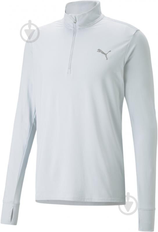 Джемпер Puma RUN FAVORITE 1/4 ZIP M 52315380 р. XL сірий - фото 1