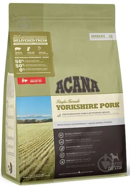 Корм сухий Acana Yorkshire Pork 2 кг - фото 1
