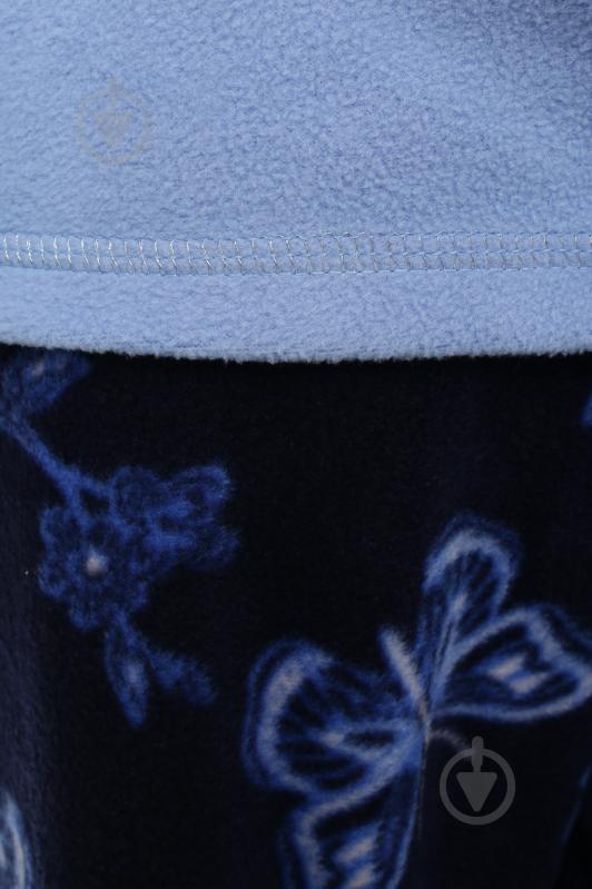 Костюм домашній жіночий La Nuit Butterfly р. M блакитний із синім - фото 4