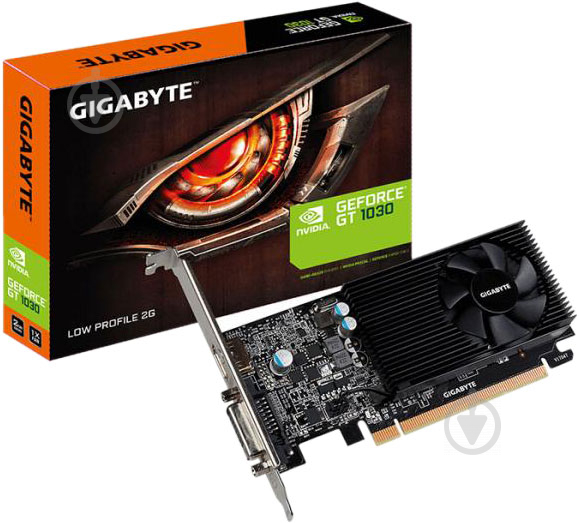 Видеокарта Gigabyte GeForce GT 1030 LP 2GB GDDR5 64bit (GV-N1030D5-2GL) - фото 3