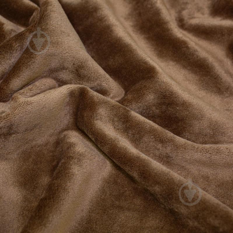 Комплект постельного белья Велюр Winter Frost 28-0003 Brown Velvet 143х210 см коричневый MirSon - фото 3