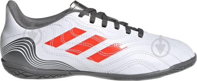 Футзальная обувь Adidas COPA SENSE.4 IN J FY6161 р.31,5 белый - фото 1