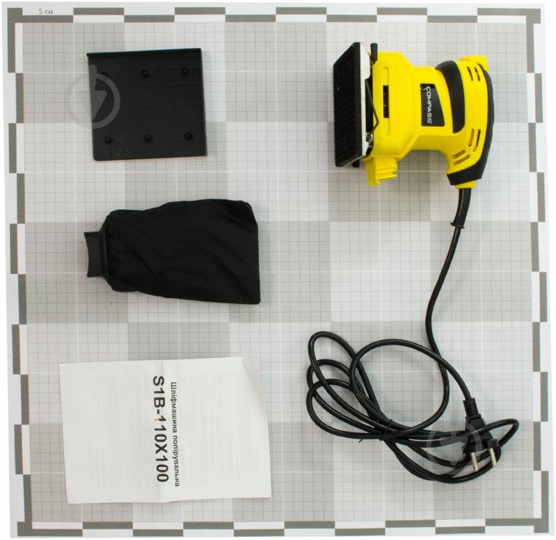 Вибрационная шлифмашина Compass S1B-110X100 20109183 - фото 3