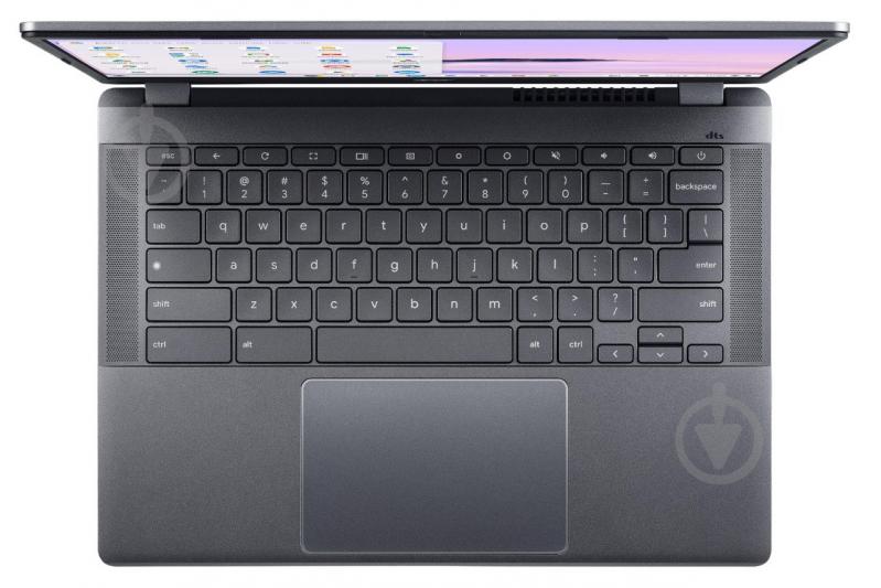 Ноутбук Acer Chromebook Plus 514 CB514-4H-390E 14" (NX.KUZEU.001) steel gray - фото 6