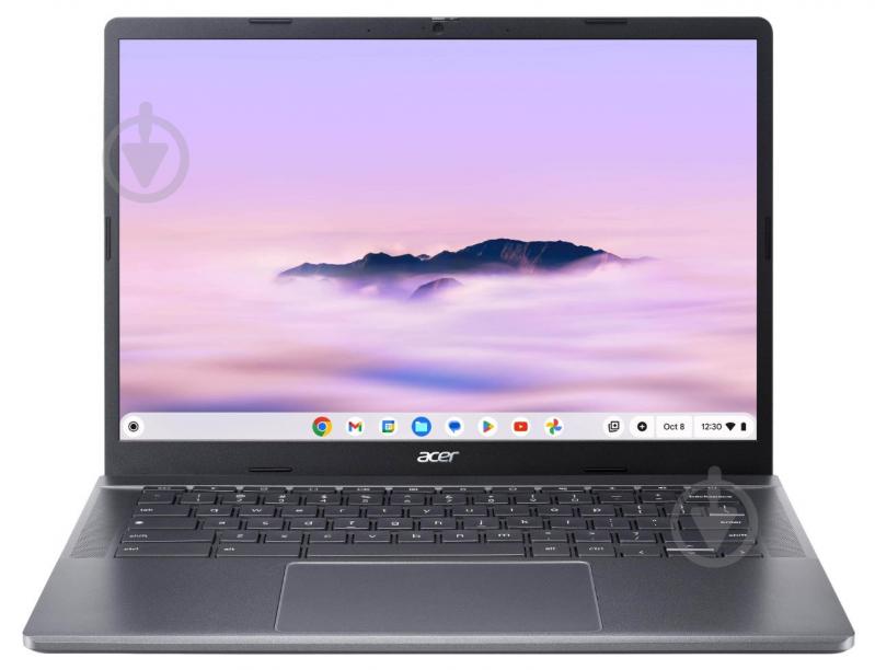 Ноутбук Acer Chromebook Plus 514 CB514-4H-390E 14" (NX.KUZEU.001) steel gray - фото 1