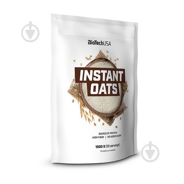 Каша BioTechUSA Instant Oats Фундук 1000 г - фото 1