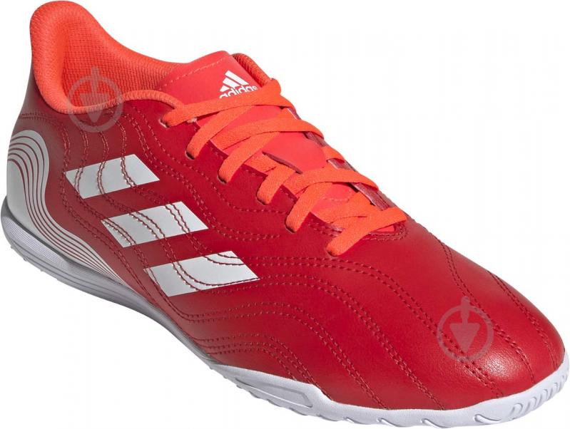 Футзальная обувь Adidas COPA SENSE.4 IN FY6181 р.41 1/3 красно-белый - фото 4