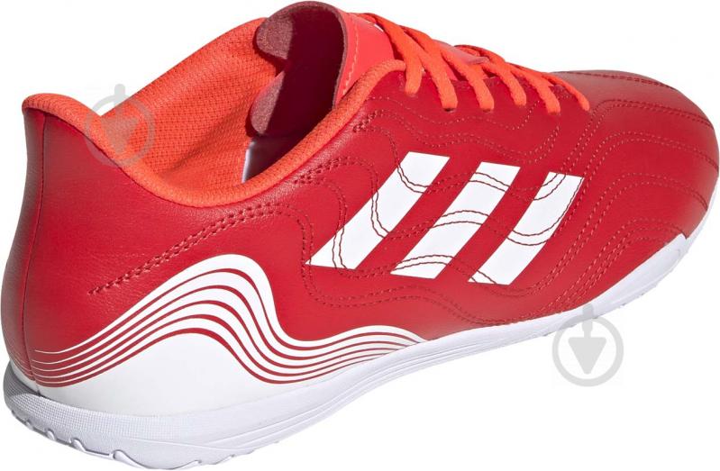 Футзальная обувь Adidas COPA SENSE.4 IN FY6181 р.41 1/3 красно-белый - фото 9