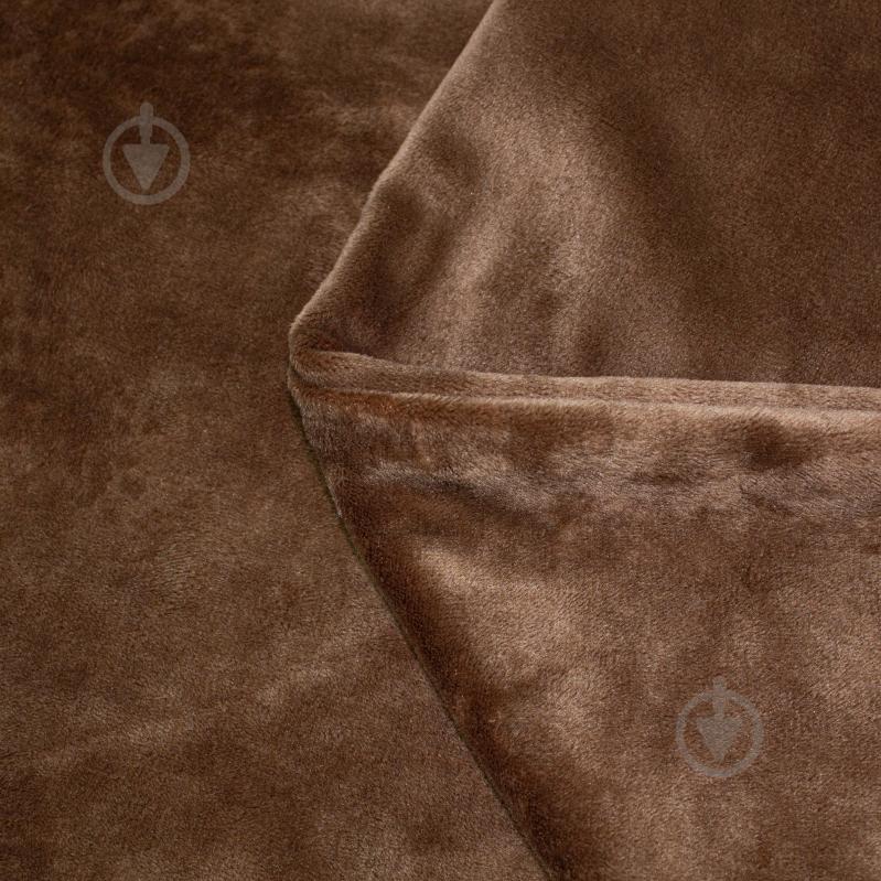 Комплект постельного белья Велюр Winter Frost 28-0003 Brown Velvet 220х240 см коричневый MirSon - фото 4