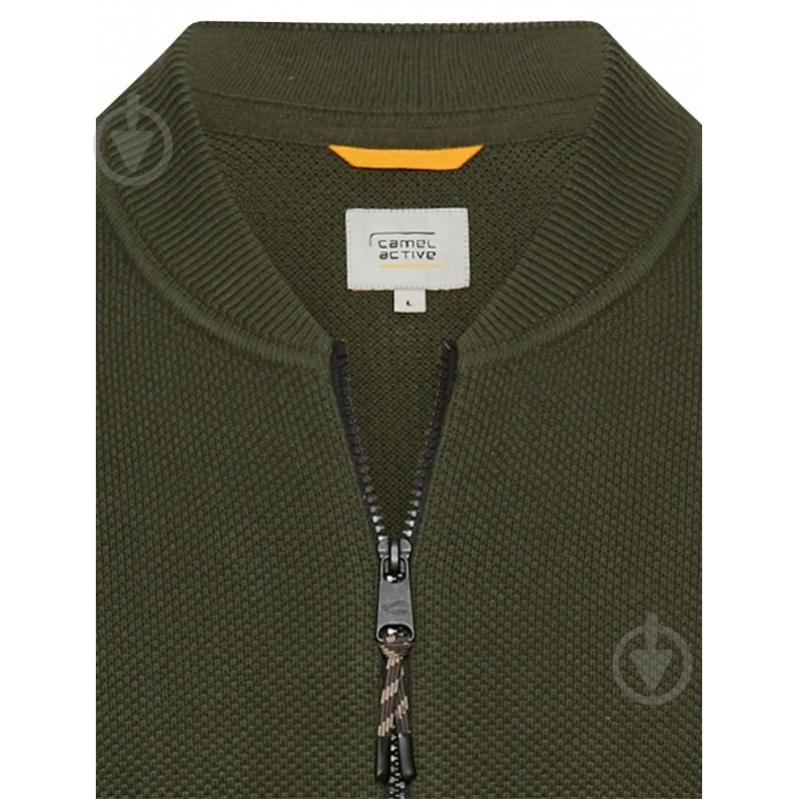 Кардиган Camel Active knitted Jacket 409508-6K01-37 р.M зелений - фото 3