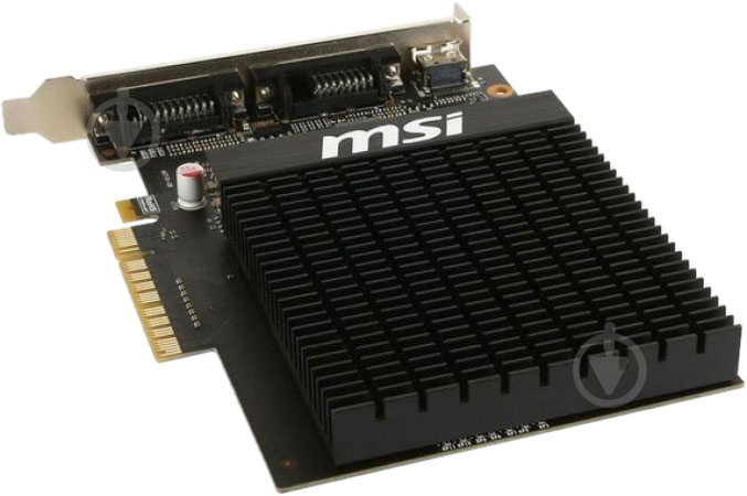 Видеокарта MSI GeForce GT 710 LP 2GB GDDR3 64bit (GT_710_2GD3H_H2D) - фото 3