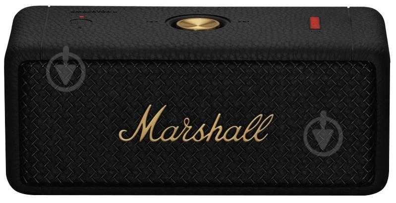 Акустическая система Marshall Portable Speaker Emberton II 2.0 black/brass (1006234) - фото 1