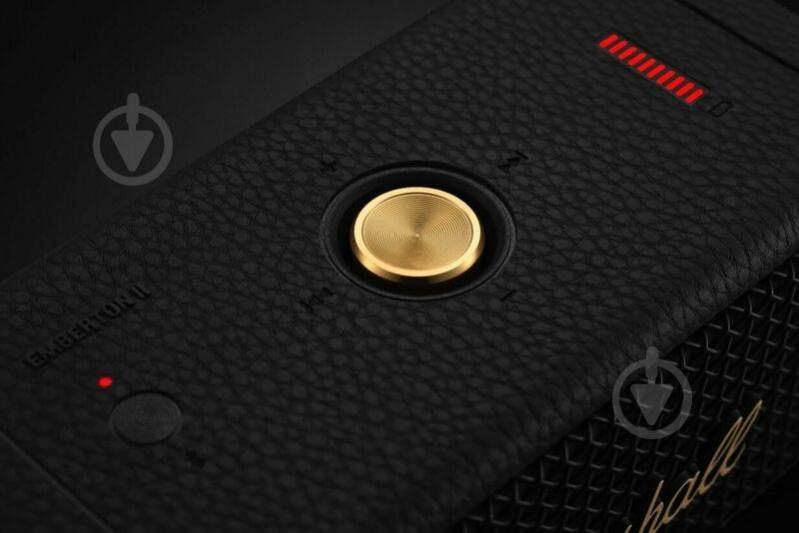 Акустическая система Marshall Portable Speaker Emberton II 2.0 black/brass (1006234) - фото 7