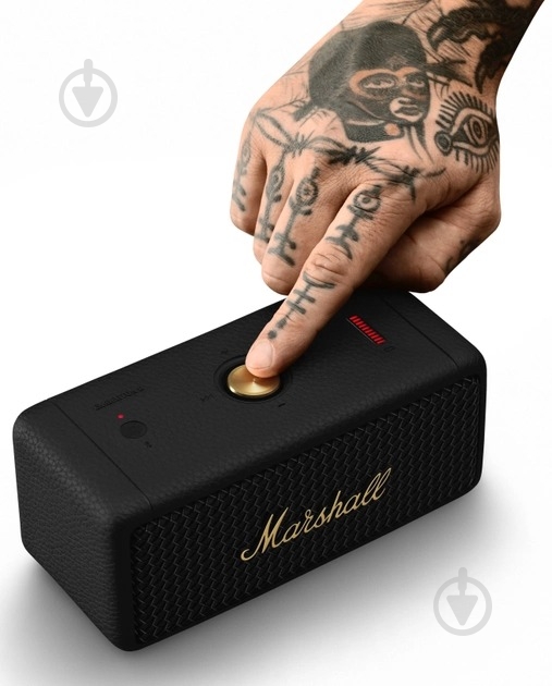 Акустическая система Marshall Portable Speaker Emberton II 2.0 black/brass (1006234) - фото 10
