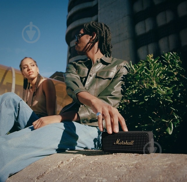 Акустическая система Marshall Portable Speaker Emberton II 2.0 black/brass (1006234) - фото 12
