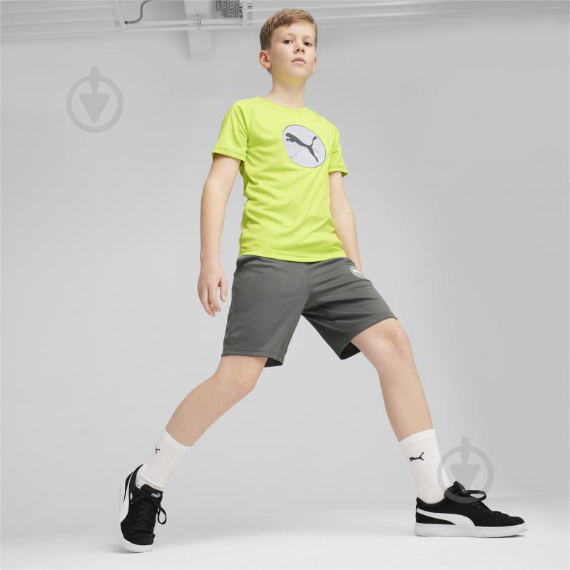 Футболка Puma ACTIVE SPORTS GRAPHIC TEE B 67921339 р.140 зелений - фото 5