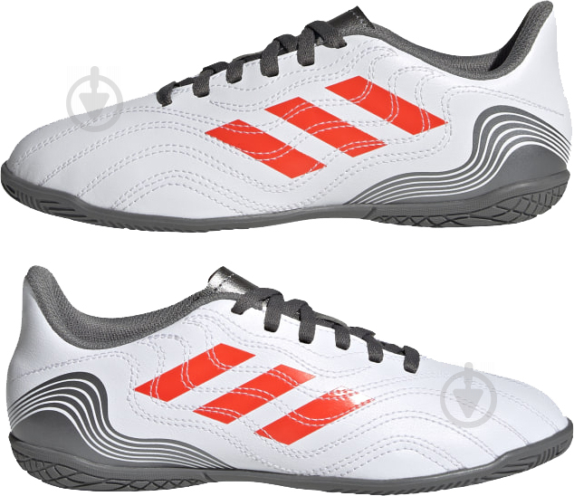 Футзальная обувь Adidas COPA SENSE.4 IN J FY6161 р.34 белый - фото 6