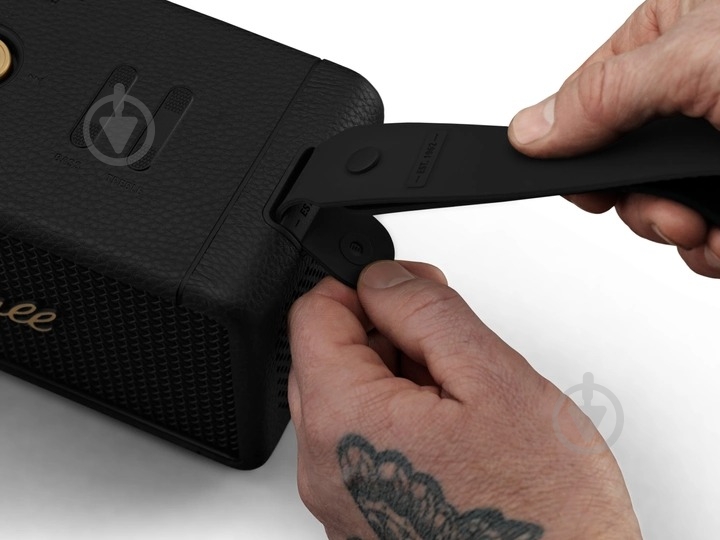 Акустическая система Marshall Portable Speaker Middleton 2.0 black/brass (1006034) - фото 10
