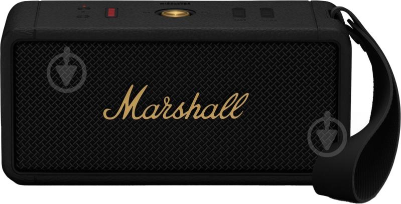 Акустическая система Marshall Portable Speaker Middleton 2.0 black/brass (1006034) - фото 1