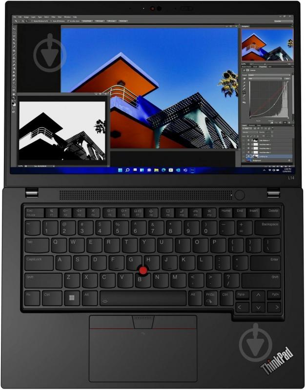 Ноутбук Lenovo ThinkPad L14 Gen 4 14" (21H2SA3E00) thunder black - фото 4