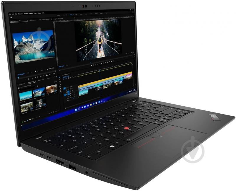 Ноутбук Lenovo ThinkPad L14 Gen 4 14" (21H2SA3E00) thunder black - фото 2