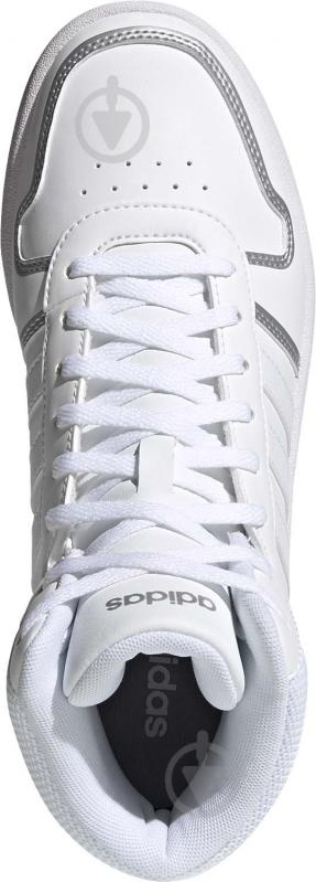 Кроссовки женские зимние Adidas HOOPS 2.0 MID FY6023 р.36 2/3 белые - фото 6