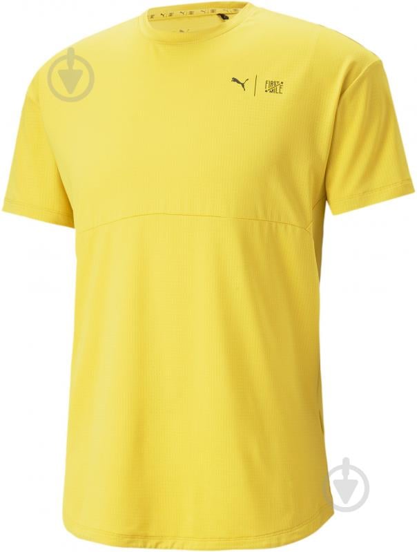 Футболка Puma M FIRST MILE COMMERCIAL TEE 52322741 р.S жовтий - фото 1