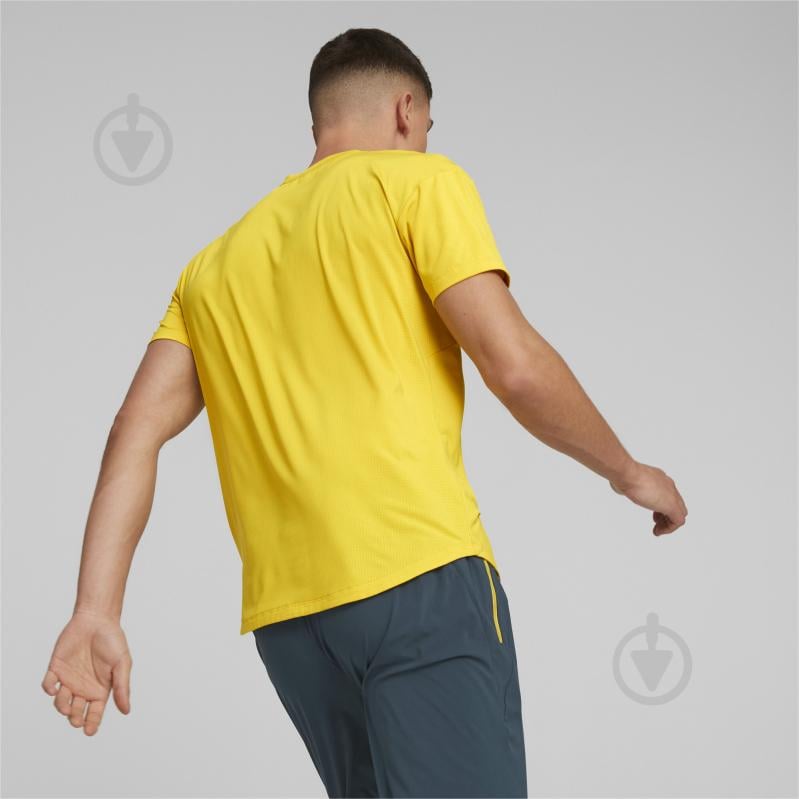 Футболка Puma M FIRST MILE COMMERCIAL TEE 52322741 р.S жовтий - фото 4