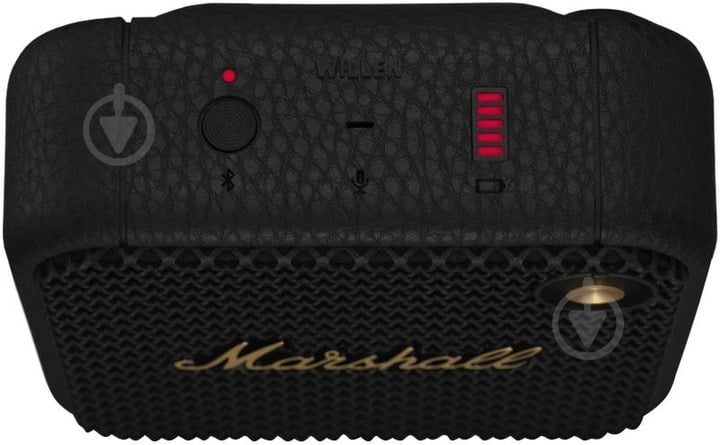 Акустическая система Marshall Portable Speaker Willen 1.0 black/brass (1006059) - фото 3