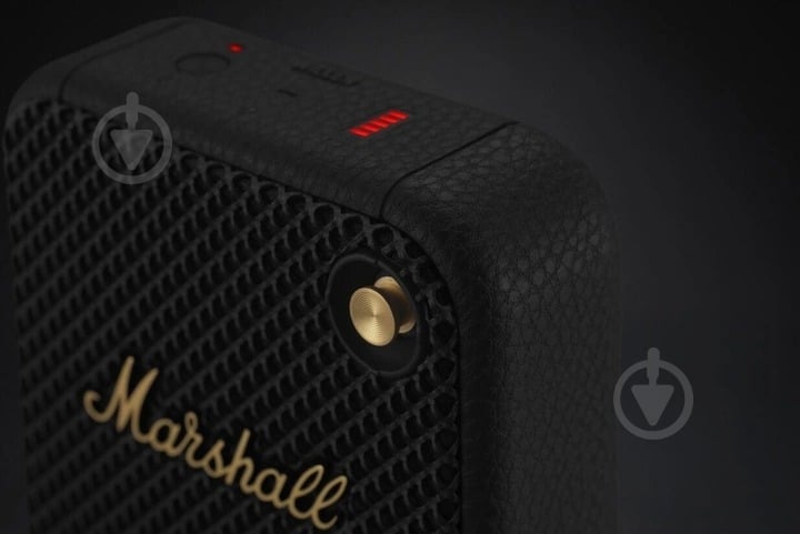 Акустическая система Marshall Portable Speaker Willen 1.0 black/brass (1006059) - фото 7