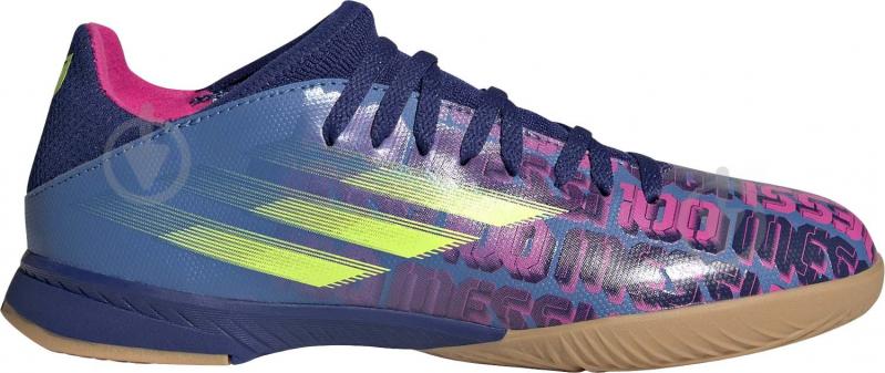 Футзальная обувь Adidas X SPEEDFLOW MESSI.3 IN J FY6901 р.33,5 разноцветный - фото 2