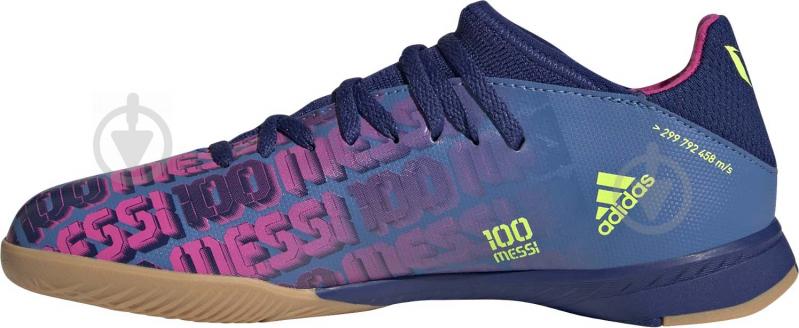 Футзальная обувь Adidas X SPEEDFLOW MESSI.3 IN J FY6901 р.33,5 разноцветный - фото 7