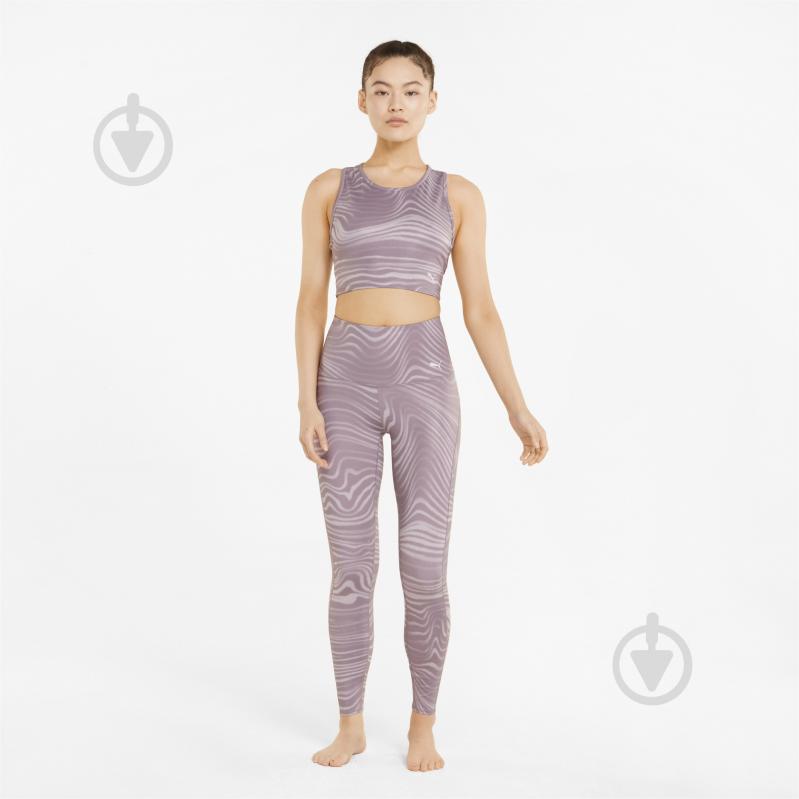 Лосини Puma STUDIO AOP HW TIGHT 52156218 р.XS світло-фіолетовий - фото 3