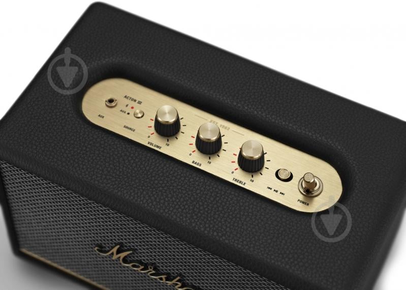 Акустическая система Marshall Loud Speaker Acton III Bluetooth 2.1 black (1006004) - фото 3