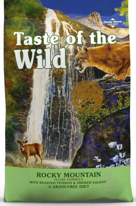 Корм сухий для котів Taste of the Wild Rocky Mountain Feline 2 кг - фото 1