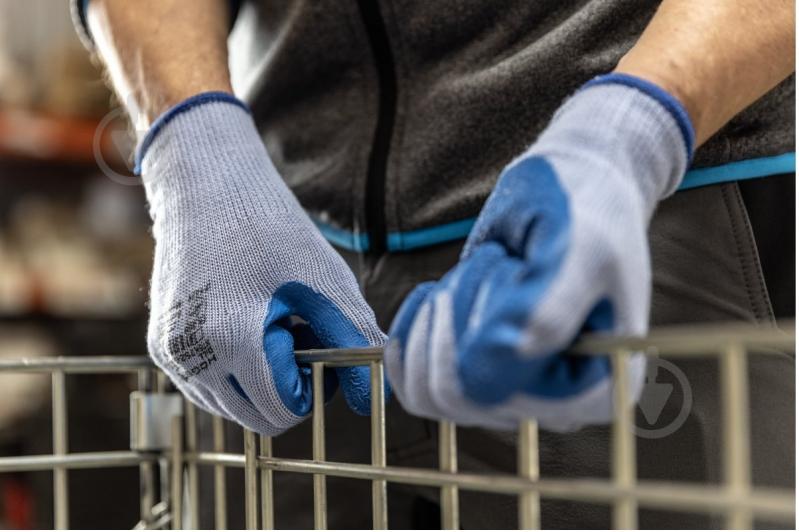 Рукавиці HOEGERT DILL з покриттям латекс L (9) 51800 - фото 2