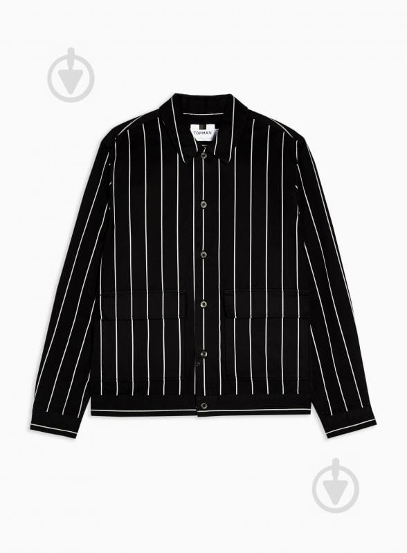 Сорочка TopMan CASUAL SHIRTS 83S04O-BLK р. M чорний - фото 2