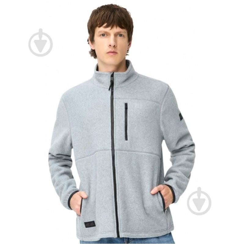 Кофта Camel Active Fleecejacket 409401-6W37-06 р.L сірий - фото 1 Кофта Camel Active Fleecejacket 409401-6W37-06 р.L сірий - фото 1