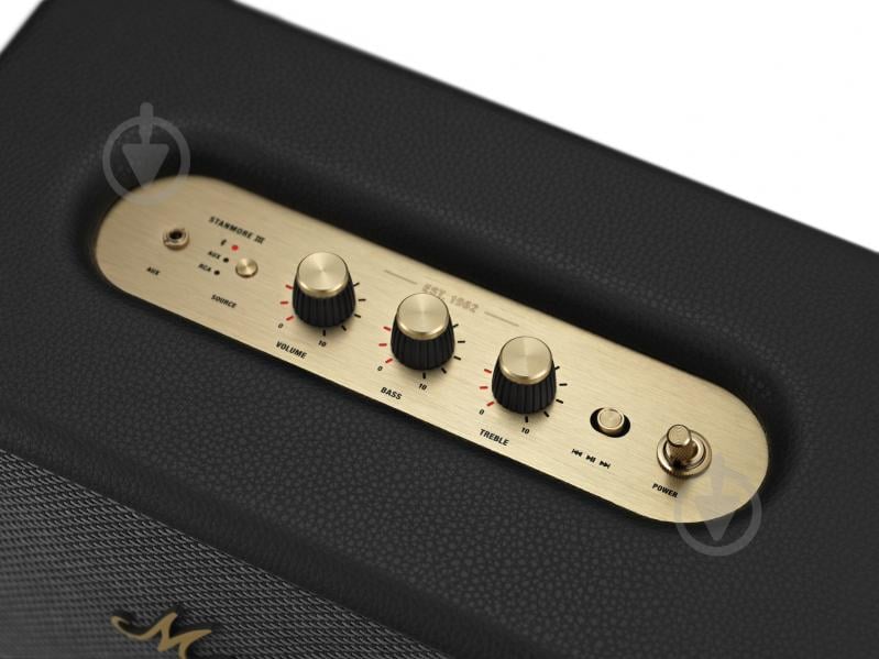 Акустическая система Marshall Louder Speaker Stanmore III 2.1 black (1006010) - фото 5 Акустическая система Marshall Louder Speaker Stanmore III 2.1 black (1006010) - фото 5